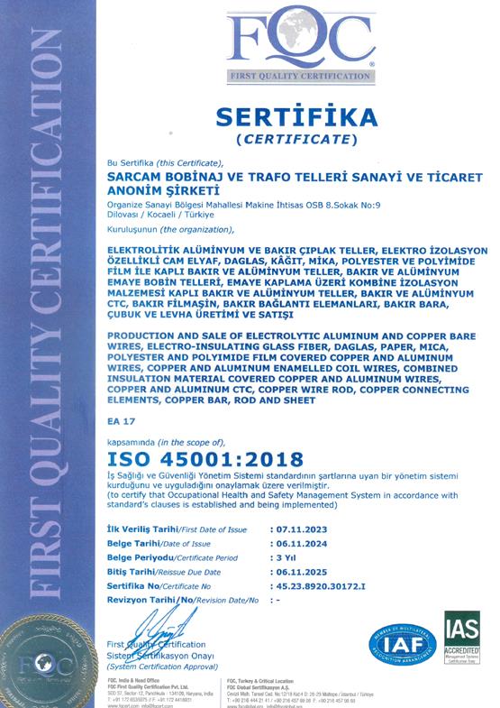 ISO 45001-2018