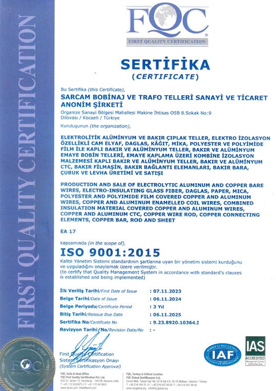 ISO 9001-2015