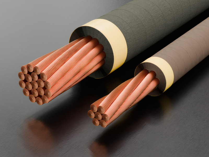 Kağıt İzoleli Örgülü Bakır Teller